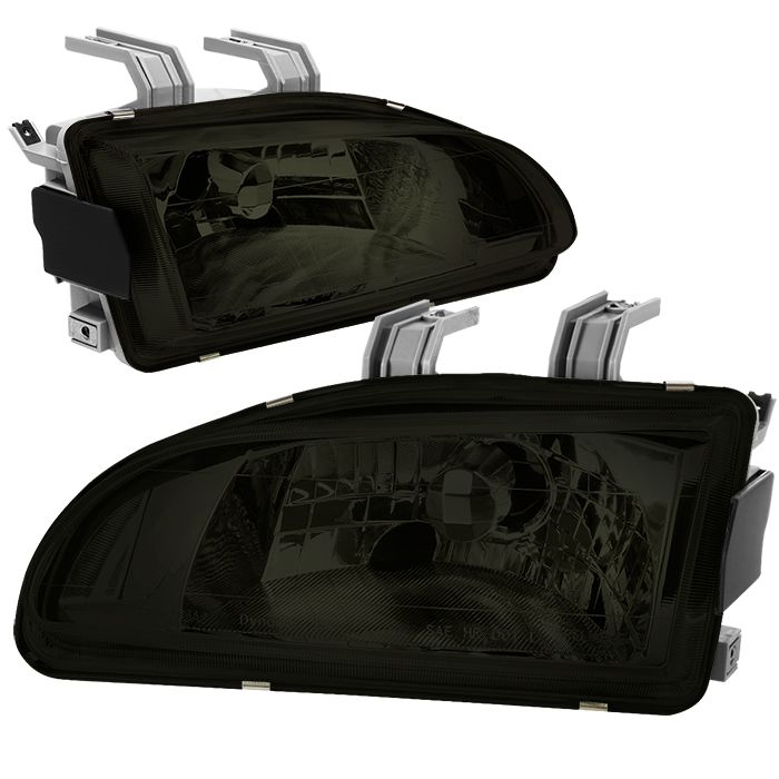 Image of SK-Import Koplampen Chrome Housing Smoke Glas Honda Civic