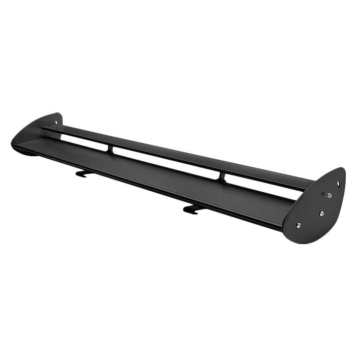 Image of SK-Import Achter Spoiler GT Style Double Deck Low Mount Zwart Aluminium