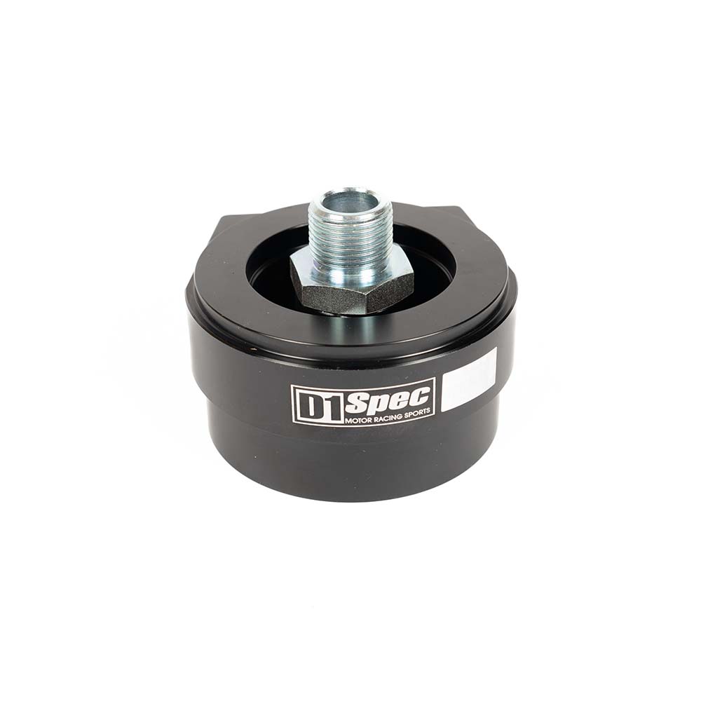 Image of D1 Spec Sensor Adapter Zwart Voor Oliedruk en -temperatuur Sensor Aluminium Subaru,Toyota