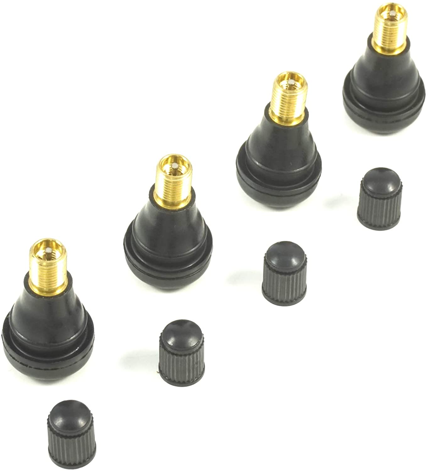 Image of SK-Import Ventielen Kort Zwart