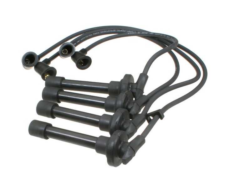Image of Ashuki Bougiekabels OEM Zwart Honda Accord,Prelude,Integra