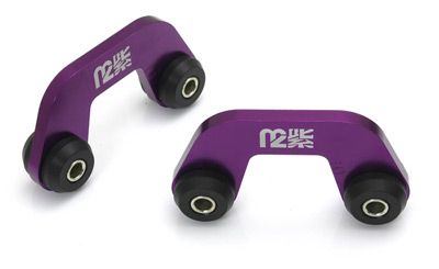 Image of M2 Motorsport Achter Stabilisatorstang Koppelstukken Fixed Paars Aluminium Subaru Impreza