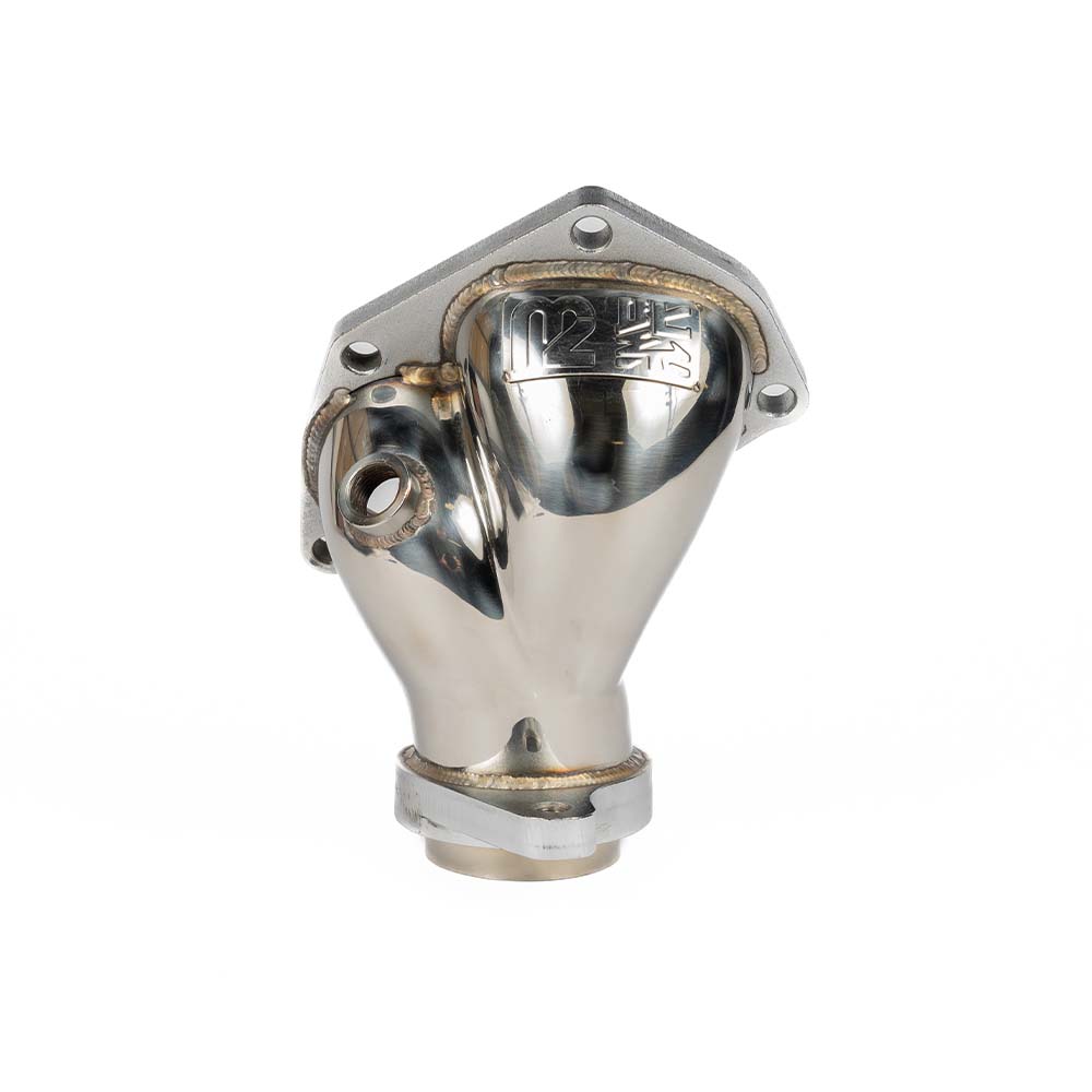 Image of M2 Motorsport Elbow Gepolijst Roestvrij Staal Mitsubishi Lancer Evolution