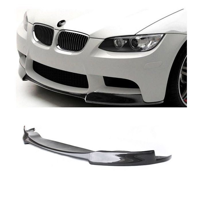 Image of M2 Motorsport Voor Bumper Lip V-Spec Style Carbon BMW 3-serie