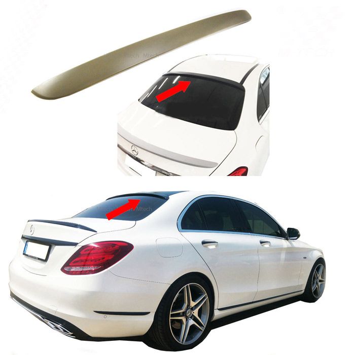 Image of M2 Motorsport Achter Dak Spoiler ABS Plastic Mercedes C-Class