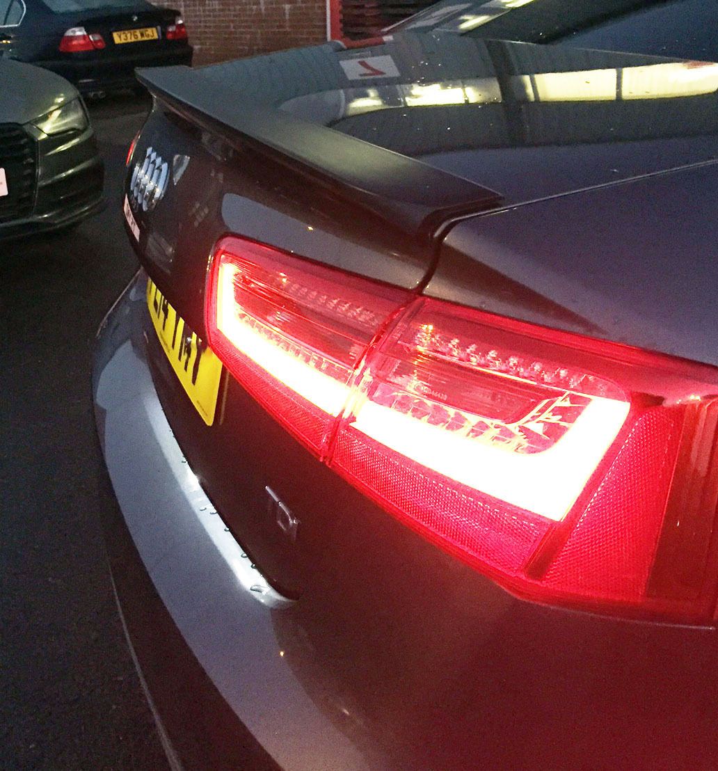 Image of M2 Motorsport Achter Koffer Spoiler ABS Plastic Audi A6