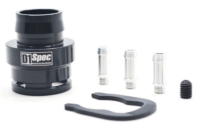 Image of D1 Spec Meter Adapter Zwart Boost Druk Meter Sensor Staal Audi,Seat,Volkswagen