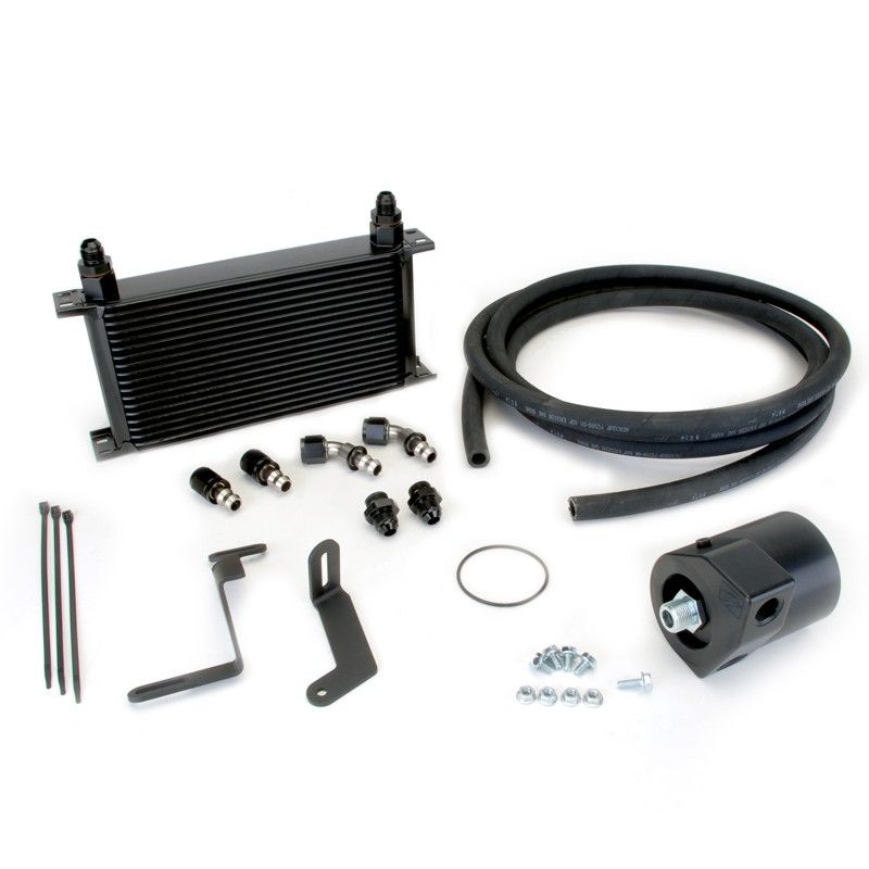 Image of Skunk2 Oliekoeler Kit Zwart 19 Rijen Aluminium Subaru,Toyota