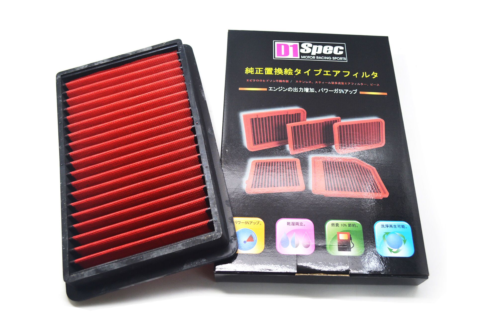 Image of D1 Spec Luchtfilter Paneel OEM Honda Jazz