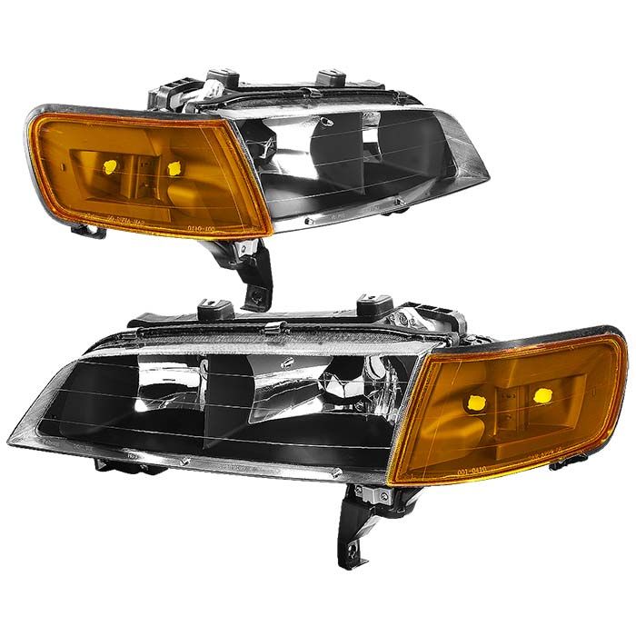 Image of SK-Import Koplampen Black Housing Honda Accord