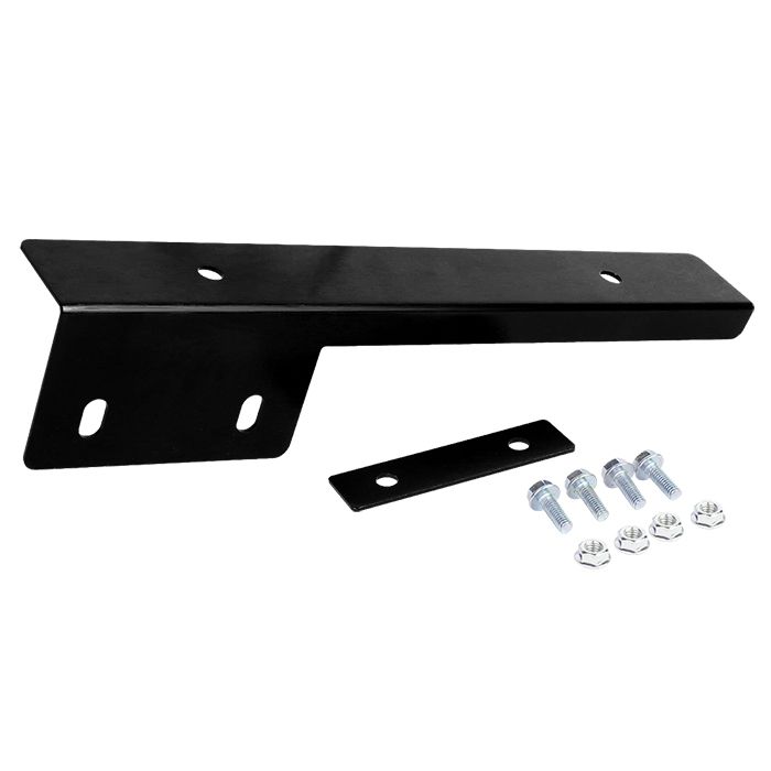 Image of SK-Import Kentekenplaat Verplaatsing Kit Zwart Aluminium
