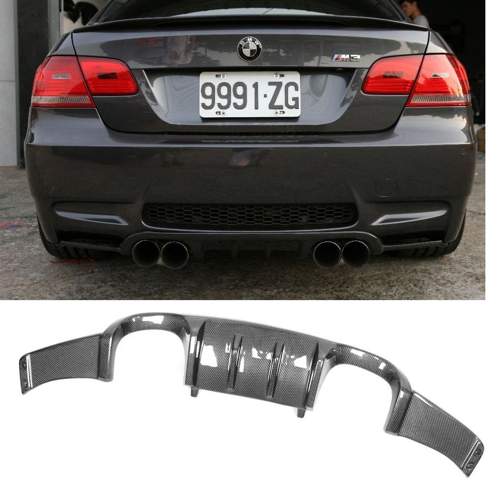 Image of M2 Motorsport Achter Diffuser ARKYM Style Carbon BMW 3-serie LCI