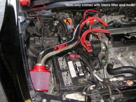 Image of Injen Short Lucht Inlaat IS Series Machined Aluminium Honda Prelude