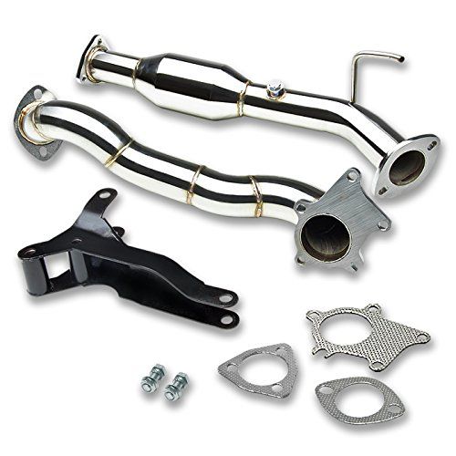 Image of SK-Import Downpipe 57mm Roestvrij Staal Honda Civic