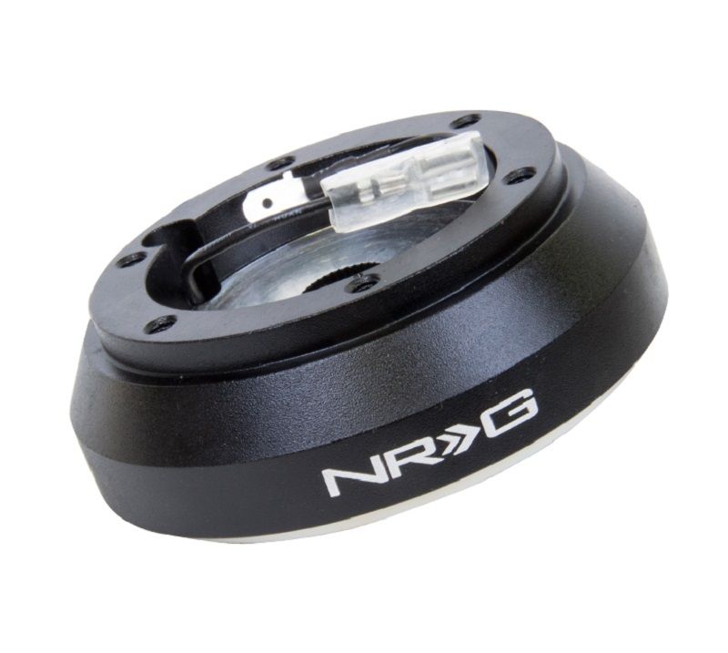 Image of NRG Innovations Stuurnaaf Kort Zwart Hyundai,Kia,Mazda