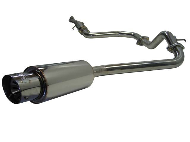 SRS Cat-back Uitlaatsysteem G55 60.5mm Roestvrij Staal Honda Civic