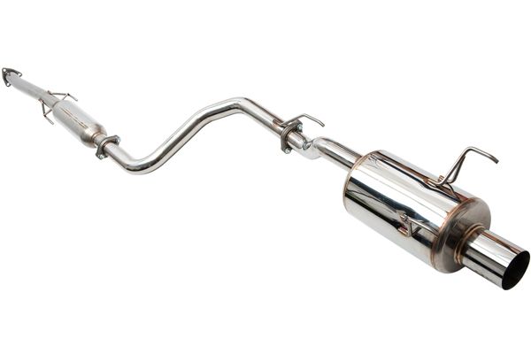 Image of SRS Cat-back Uitlaatsysteem R60 60.5mm Roestvrij Staal Honda Integra