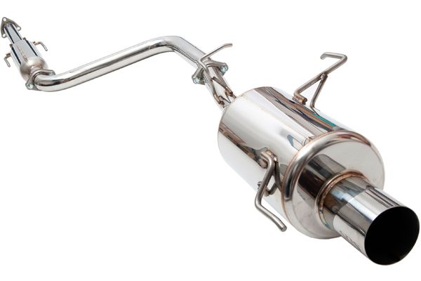 Image of SRS Cat-back Uitlaatsysteem R60 60.5mm Roestvrij Staal Honda Prelude