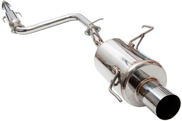 Image of SRS Cat-back Uitlaatsysteem R60 60.5mm Roestvrij Staal Honda Prelude