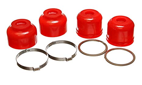 Image of Energy Suspension Voor Kogelgewricht Stofhoezen Rood Honda Civic,CRX,Del Sol