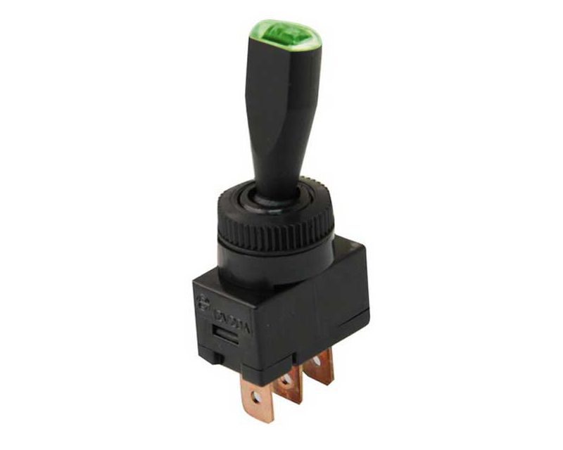 Image of SK-Import Schakelaar Zwart - Groen