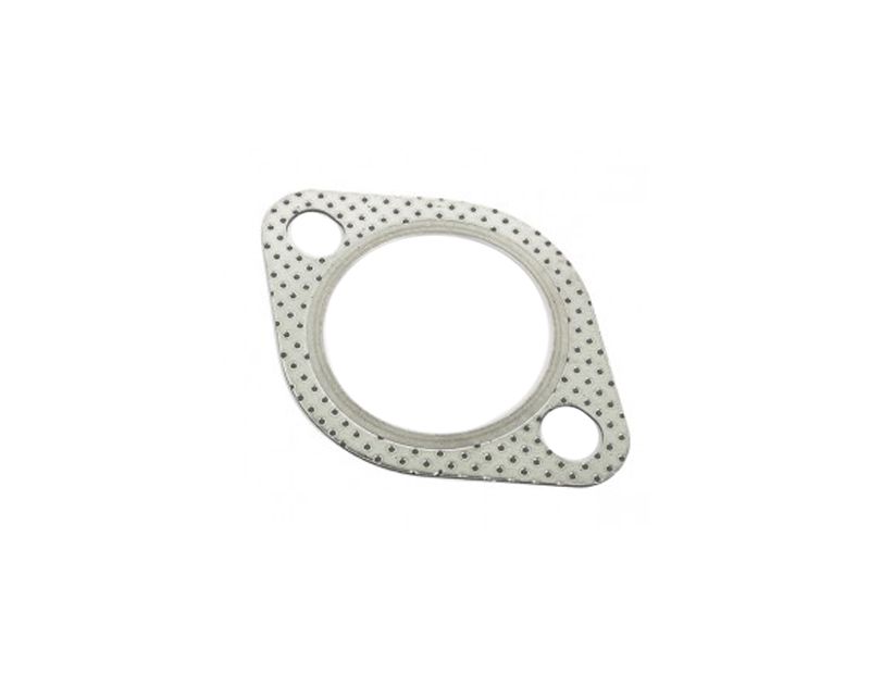 Image of Blox Racing Uitlaat Pakking Performance DIY 2 Hole Zilver 57mm