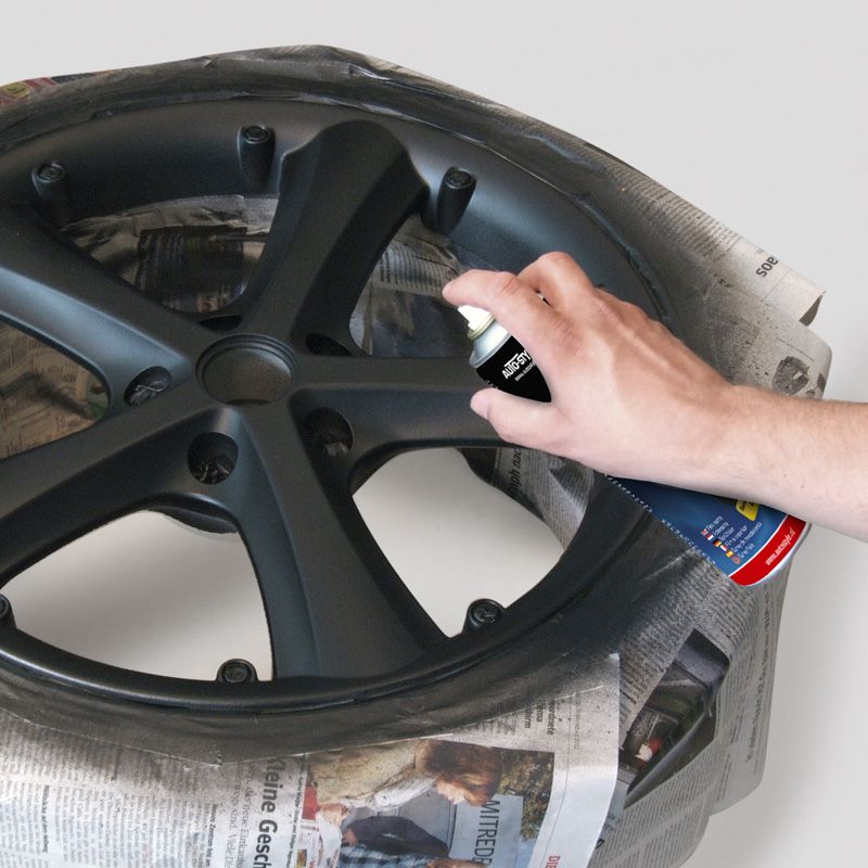 Image of SK-Import Rubber Spray Zwart 142ml