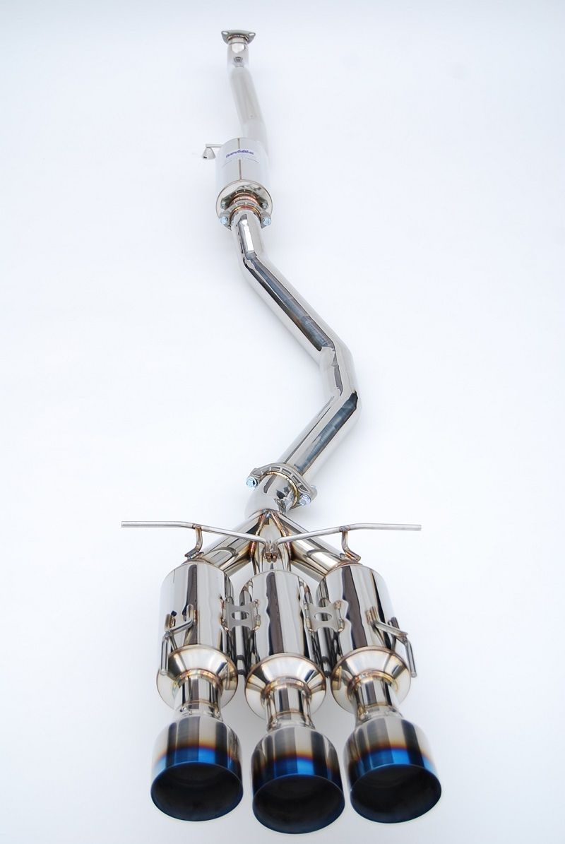 Image of Invidia Cat-back Uitlaatsysteem Gemini 70mm Roestvrij Staal Honda Civic
