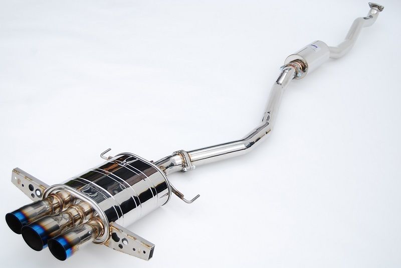 Image of Invidia Cat-back Uitlaatsysteem Q300 70mm Roestvrij Staal Honda Civic