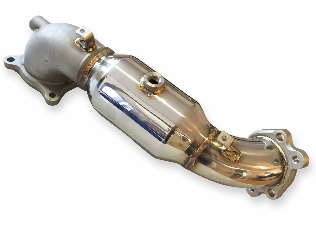 Image of Invidia Race Katalysator 76mm Roestvrij Staal Honda Civic