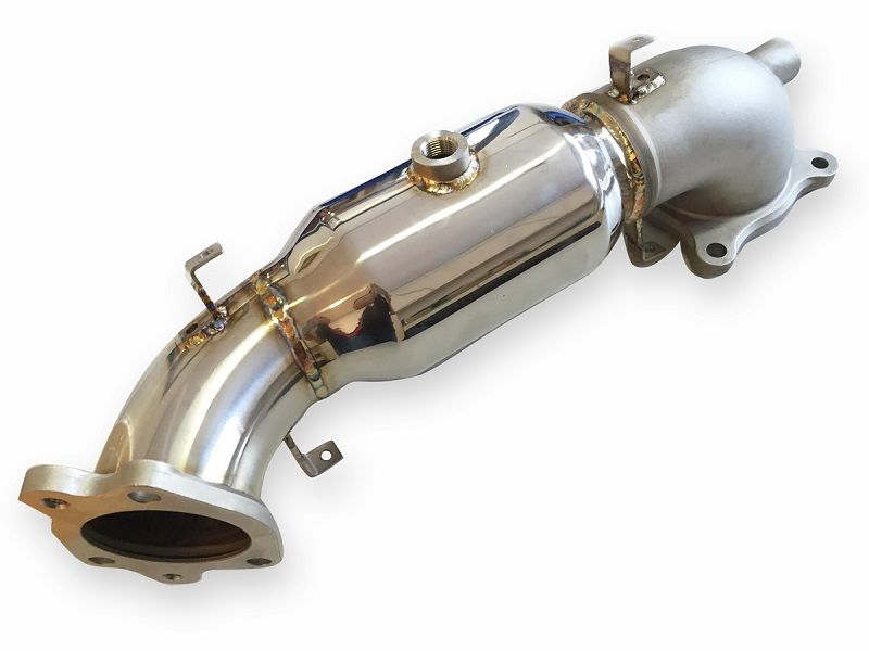 Image of Invidia Race Katalysator 200 Cell 76mm Roestvrij Staal Honda Civic