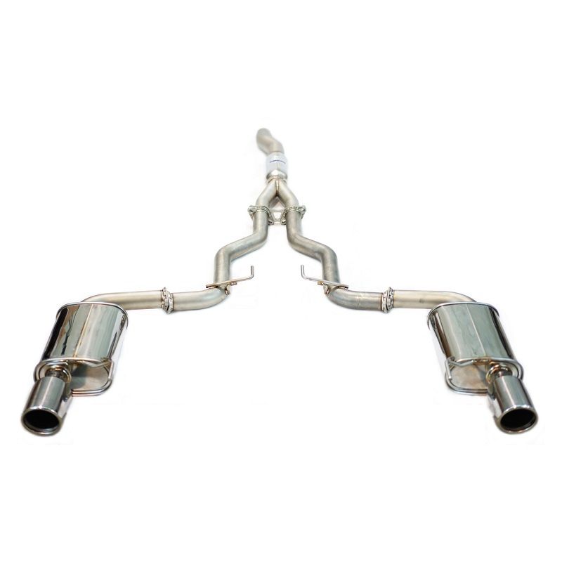 Image of Invidia Cat-back Uitlaatsysteem Q300 76mm Roestvrij Staal Ford Mustang