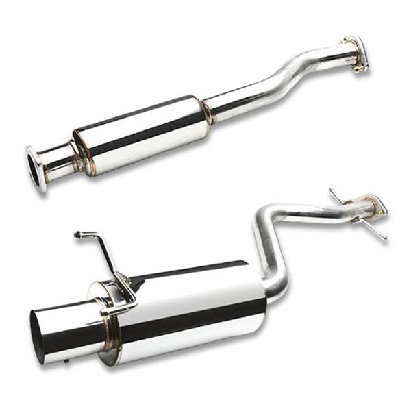 Image of SK-Import Cat-back Uitlaatsysteem 61mm Roestvrij Staal Lexus IS