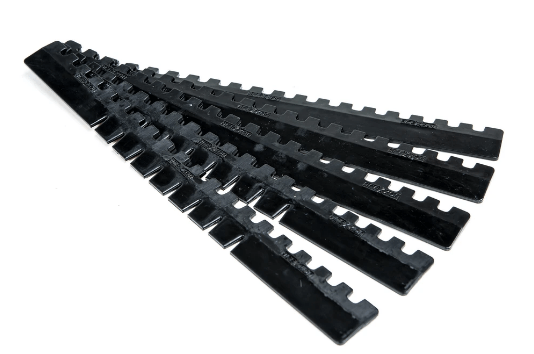 Image of Acexxon Voor Bumper Lip Protector Kit Zwart Rubber
