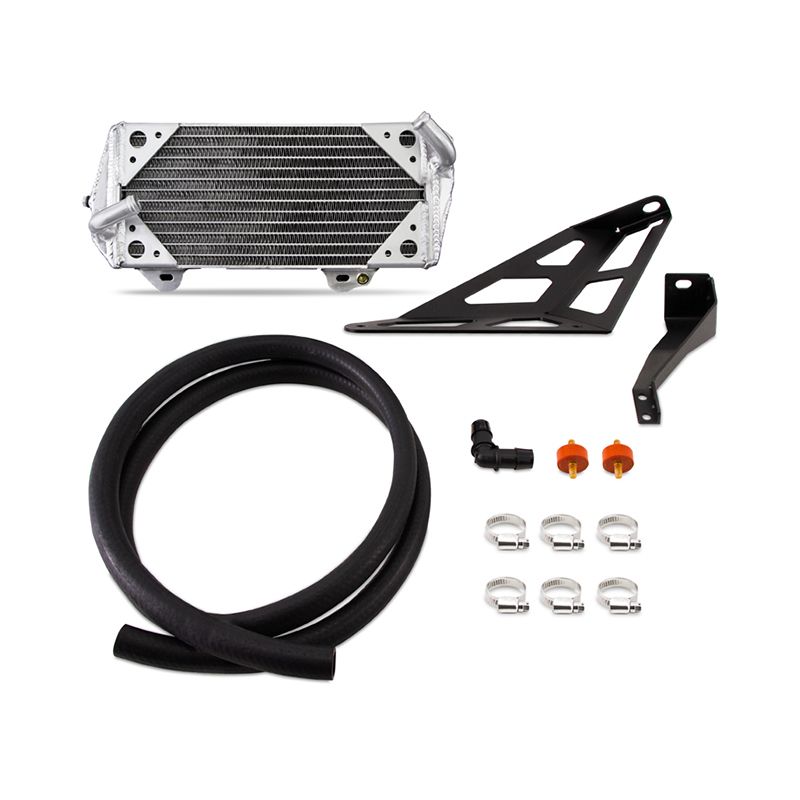 Image of Mishimoto Radiateur Secondary Race Type R Zilver Aluminium Honda Civic