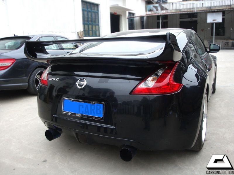 Image of Full Carbon Achter Spoiler Veilside Version lll Style Polyester Nissan 370Z