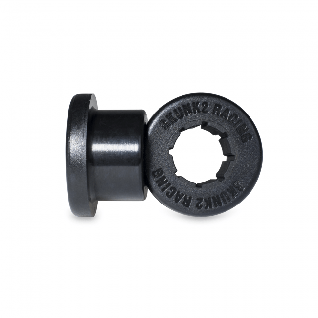 Image of Skunk2 Voor Camber Kit Vervangingsrubbers Zwart Polyurethane Honda Civic,CRX,Del Sol