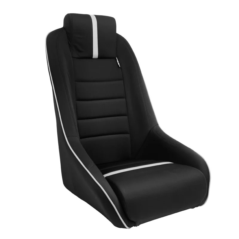 Image of SK-Import Kuipstoel Classic RS Zwart - Grijs Textiel