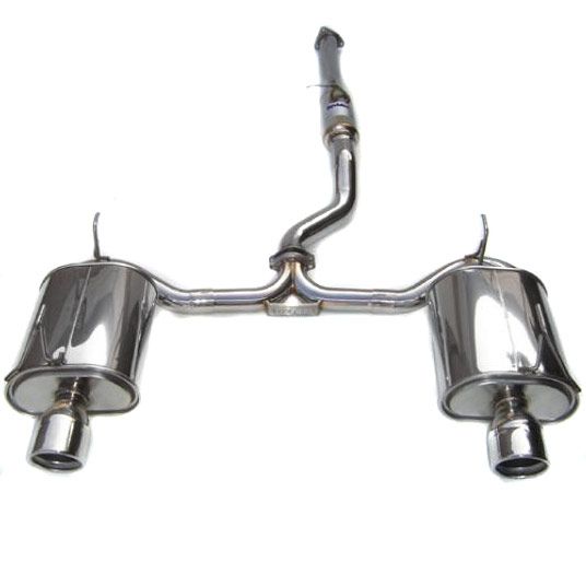 Image of Invidia Cat-back Uitlaatsysteem Q300TL Roestvrij Staal Honda S2000