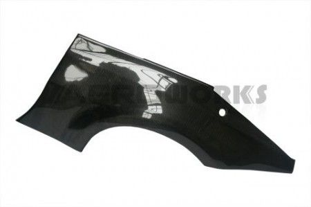 Image of AeroworkS Voor en Achter Schermen Carbon Nissan 350Z