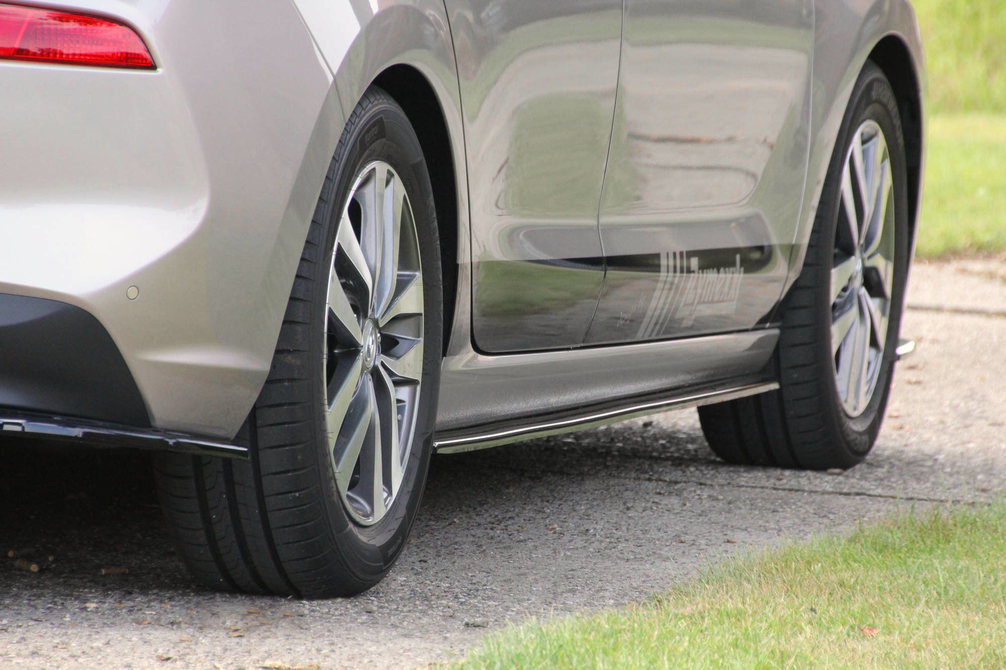 Image of Maxton Side Skirts Glanzend Zwart ABS Plastic Hyundai I30