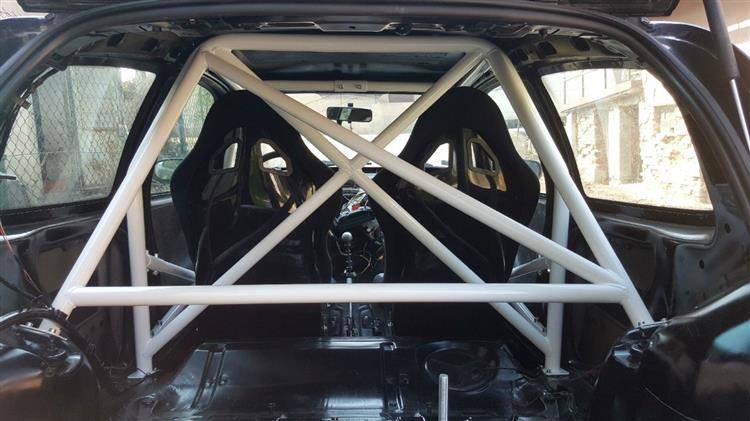 Image of SK-Import Rolkooi Schroef Kooi Gepoedercoat Zwart Staal Renault Clio