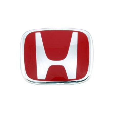 Image of Honda Voor Embleem OEM Grill Rood Honda Civic