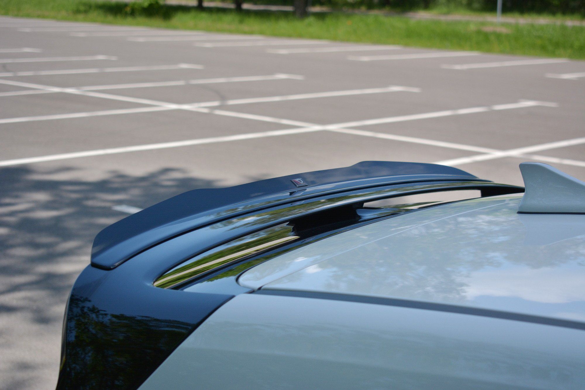 Image of Maxton Achter Spoiler Verlengstuk Glanzend Zwart ABS Plastic Hyundai I30