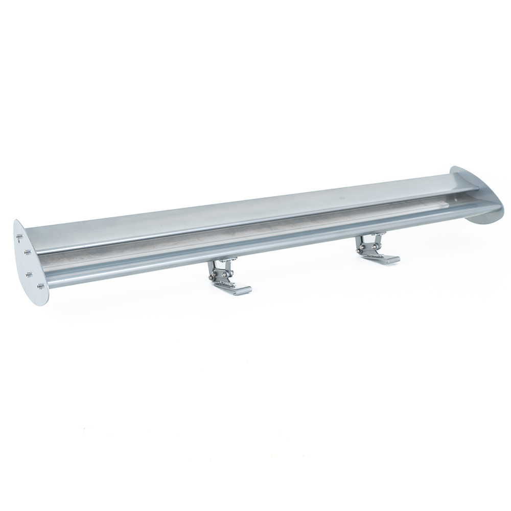 Image of SK-Import Koffer Spoiler Double Deck Low Mount Zilver Aluminium