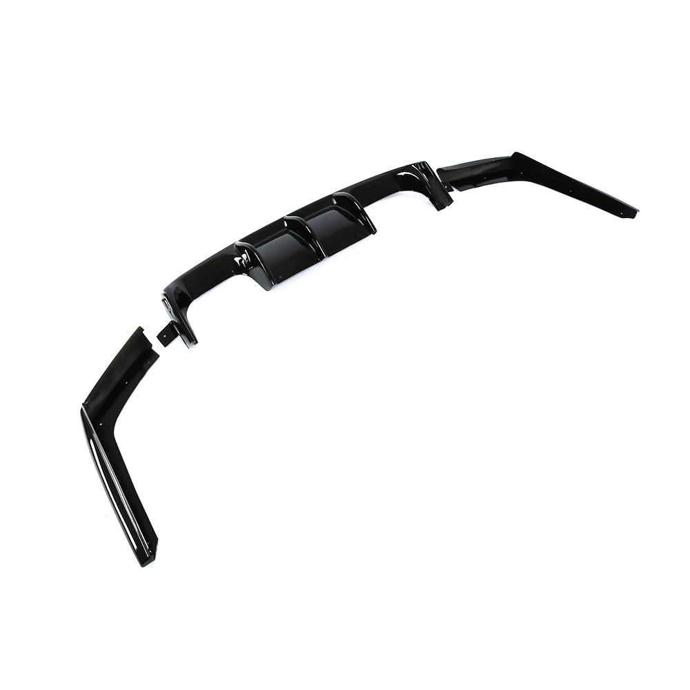 Image of SK-Import Achter Diffuser Vorsteiner Style Glanzend Zwart ABS Plastic BMW 3-serie,4-serie