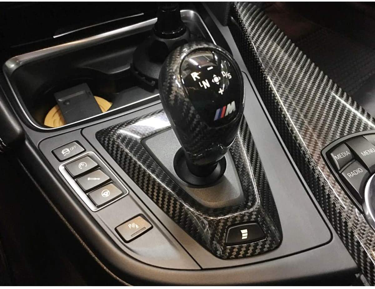 Image of CarbonWorks Shift Cover & Center Console Trim Carbon BMW 3-serie,4-serie