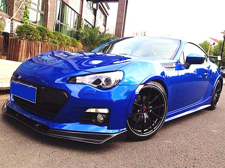Image of CarbonWorks Voor Bumper Lip Carbon Subaru BRZ Pre Facelift