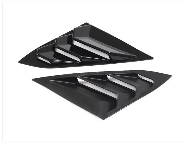 Image of SK-Import Achter Spoiler Glanzend Zwart ABS Plastic Honda Civic