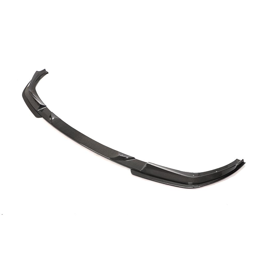 Image of CarbonWorks Voor Bumper Lip M Tech Style Carbon BMW 3-serie